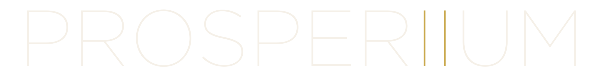 Prosperiium White Logo